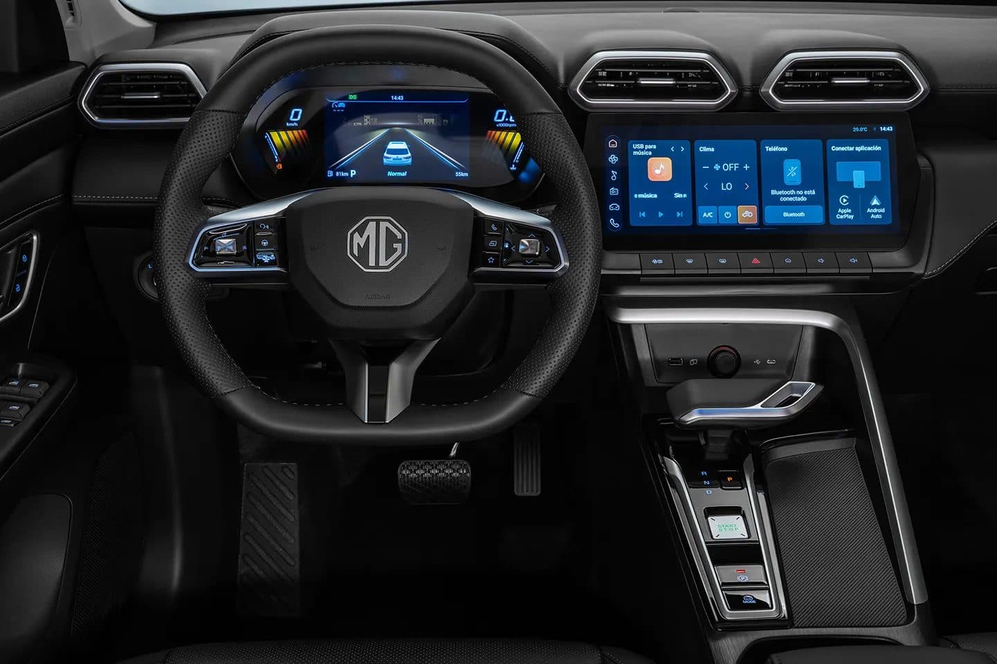 MG ZS Hybrid+ — vista 4